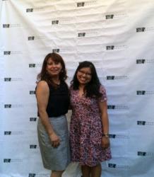 Noemi and the Director of Pacoima Beautiful